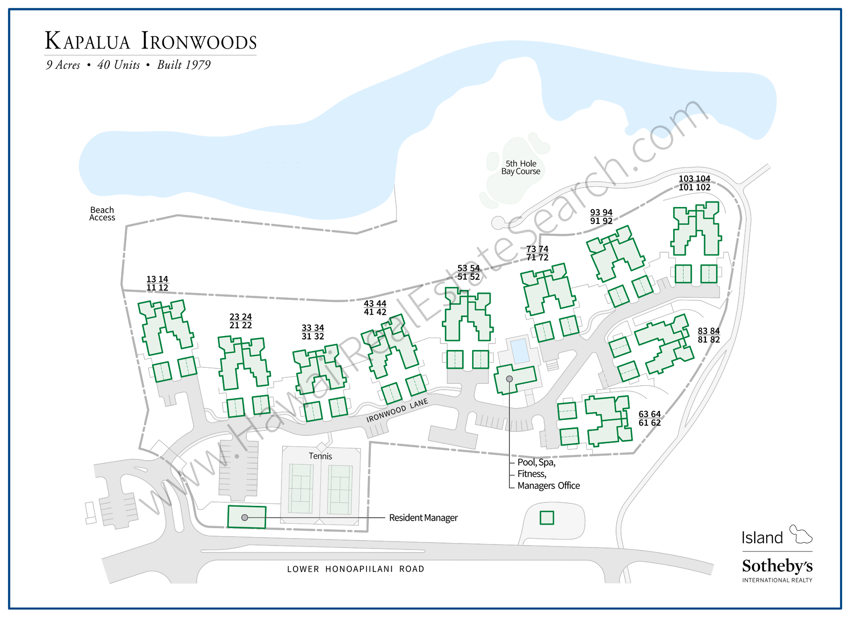 kapalua ironwoods map